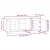 Szafka pod TV, czarna, 110,5x35x44 cm, lite drewno sosnowe
