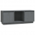 Szafka pod TV, szara, 110,5x35x44 cm, lite drewno sosnowe