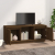Szafka pod TV, miodowy brąz, 110,5x35x44cm, lite drewno sosnowe
