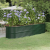 Donica ogrodowa, malowana proszkowo stal, 296x80x68 cm, zielona
