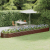 Donica ogrodowa, malowana proszkowo stal, 507x100x36 cm, brąz