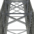 Donica ogrodowa, malowana proszkowo stal, 224x40x68 cm, srebrna