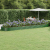 Donica ogrodowa, malowana proszkowo stal, 600x140x36 cm zielona