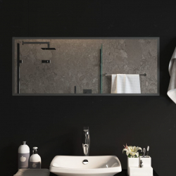 Lustro łazienkowe z LED, 100x40 cm