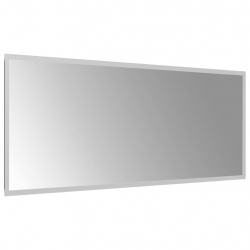 Lustro łazienkowe z LED, 100x40 cm