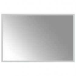 Lustro łazienkowe z LED, 60x40 cm