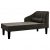 2-osobowa sofa, czarna, tapicerowana aksamitem