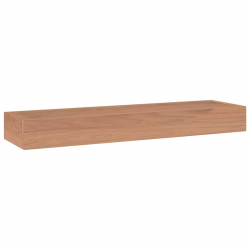 Półki ścienne, 2 szt., 60x15x6 cm, lite drewno tekowe