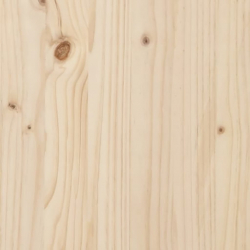 Stoliki boczne, 2 szt., 40x40x39 cm, lite drewno sosnowe