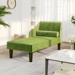 2-osobowa sofa, jasnozielona, tapicerowana aksamitem