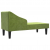 2-osobowa sofa, jasnozielona, tapicerowana aksamitem