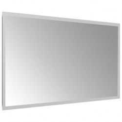 Lustro łazienkowe z LED, 70x40 cm