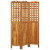 Parawan 3-panelowy, 121,5x2x180 cm, lite drewno akacjowe