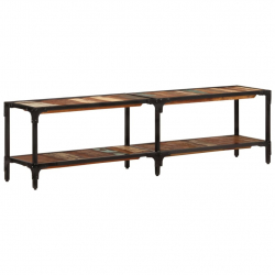 Szafka pod telewizor, 150x30x41 cm, lite drewno z odzysku