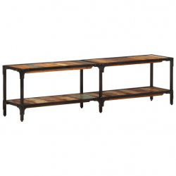 Szafka pod telewizor, 150x30x41 cm, lite drewno z odzysku