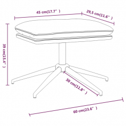 Podnóżek, winna czerwień, 60x60x39 cm, tapicerowany tkaniną