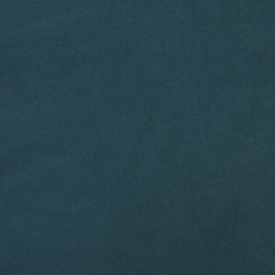 Podnóżek, niebieski, 60x60x39 cm, obity aksamitem