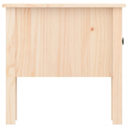 Stolik boczny, 50x50x49 cm, lite drewno sosnowe