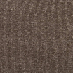 Podnóżek, kolor taupe 45x29,5x39 cm, obity tkaniną