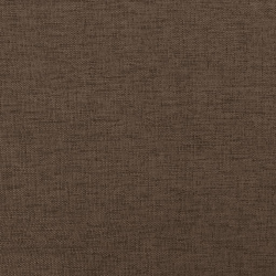 Podnóżek, brązowy, 60x60x39 cm, tapicerowany tkaniną