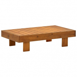 5-cz. zestaw wypoczynkowy do ogrodu, kremowe poduszki, drewno