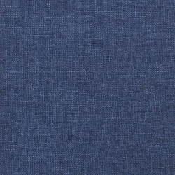 Podnóżek, niebieski 45x29,5x39 cm, obity tkaniną