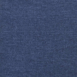Podnóżek, niebieski 45x29,5x39 cm, obity tkaniną