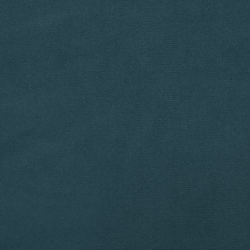 Podnóżek, niebieski, 60x60x39 cm, obity aksamitem