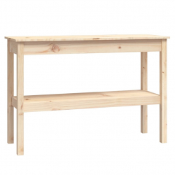 Stolik konsolowy, 110x40x75 cm, lite drewno sosnowe