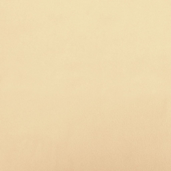 Podnóżek, kremowy, 60x60x39 cm, obity aksamitem