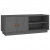 Szafka pod TV, szara, 105x34x40 cm, lite drewno sosnowe