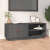 Szafka pod TV, szara, 105x34x40 cm, lite drewno sosnowe