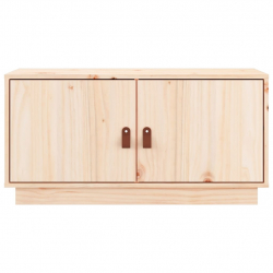 Szafka pod TV, 80x34x40 cm, lite drewno sosnowe