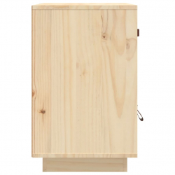 Szafka nocna, 40x34x55 cm, lite drewno sosnowe