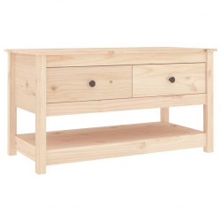 Stolik kawowy, 102x49x55 cm, lite drewno sosnowe