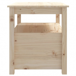 Stolik kawowy, 71x49x55 cm, lite drewno sosnowe