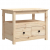 Stolik kawowy, 71x49x55 cm, lite drewno sosnowe