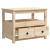 Stolik kawowy, 71x49x55 cm, lite drewno sosnowe