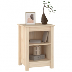 Szafka nocna, 40x35x55 cm, lite drewno sosnowe