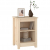 Szafka nocna, 40x35x55 cm, lite drewno sosnowe