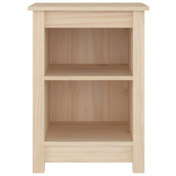 Szafki nocne, 2 szt., 40x35x55 cm, lite drewno sosnowe