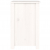 Szafka nocna, biała, 40x35x55 cm, lite drewno sosnowe