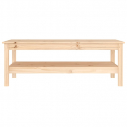 Stolik kawowy, 110x50x40 cm, lite drewno sosnowe