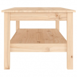 Stolik kawowy, 110x50x40 cm, lite drewno sosnowe