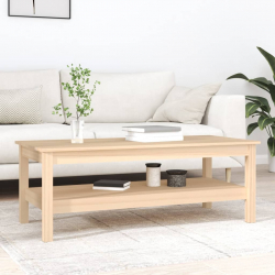 Stolik kawowy, 110x50x40 cm, lite drewno sosnowe
