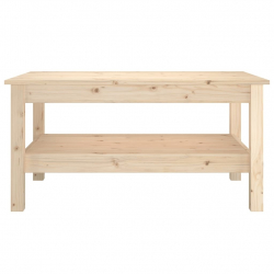 Stolik kawowy, 80x50x40 cm, lite drewno sosnowe