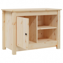 Szafka pod telewizor, 70x36,5x52 cm, lite drewno sosnowe