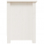 Szafka pod telewizor, biała, 70x36,5x52 cm, lite drewno sosnowe
