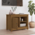Szafka pod TV, miodowy brąz, 70x36,5x52 cm, lite drewno sosnowe