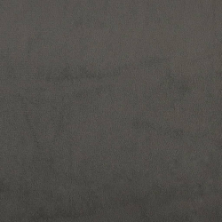 Fotel bujany na drewnianych nogach, z podnóżkiem, ciemnoszary